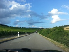 Finally, through Luxembourg …