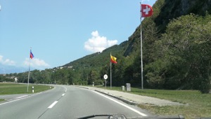 Liechtenstein border